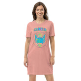Cancer Organic Cotton T-Shirt Dress | Zodiac Series 1 - Beyond T-shirts